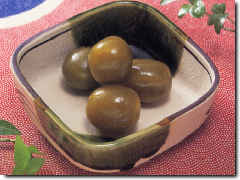 梅のカリカリ漬